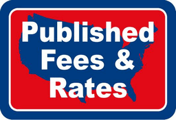 Published Fees & Rates